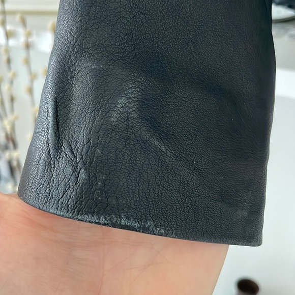 Muubaa Indus leather wired biker jacket - Picture 8 of 10